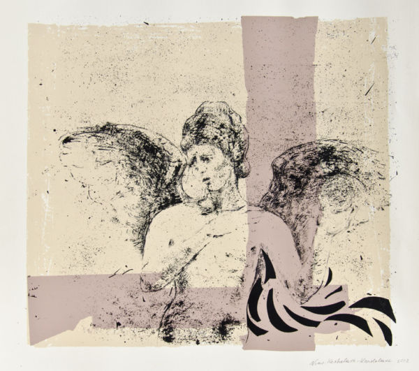 Angel. Screen print. SOLD